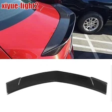 Carbon Black Rear Trunk Spoiler Wing Lip For Cadillac CTS Sedan 4 Door 2008-2013