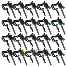 Lot Mini Flint Fire Starter Magnesium Steel Striker Emergency Survival Camping