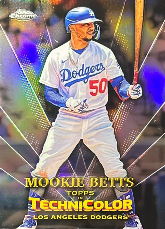 2023 Topps Chrome Topps In Technicolor#TT-22 Mookie Betts 