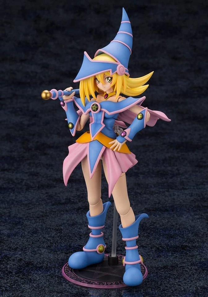 KOTOBUKIYA Yu-Gi-Oh Duel Monsters Cross Frame Dark Magician Girl Figure H 7.2 in - Image 4 of 4