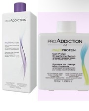 Pro Addiction Multi-Protein Straightening System SET of PURPLE and WHITE