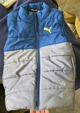 Kid s PUMA Down Alternative Colorblock Vest, Size XS 5/6