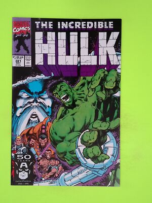 Incredible Hulk #381 Vol. 1 1991 Marvel Comics 8.0 Comic Book V83-148