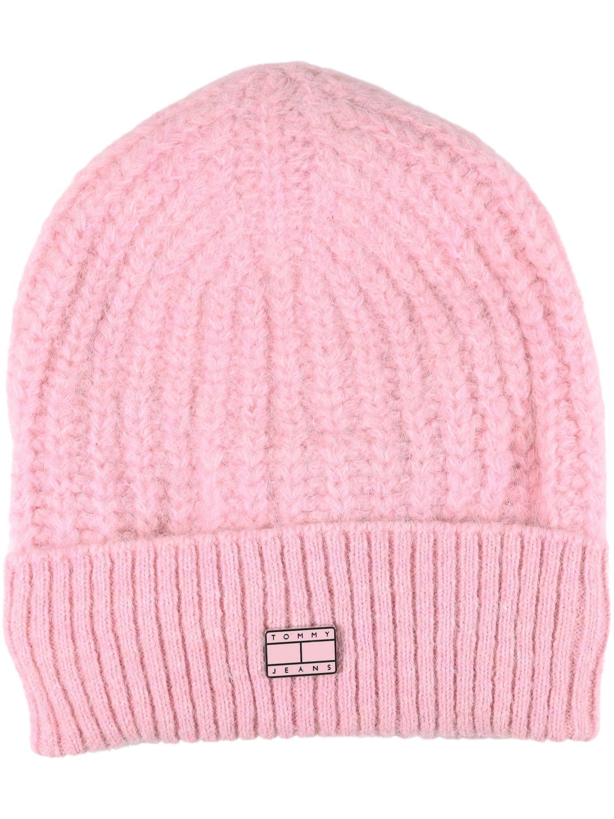 Шапочка Tommy Hilfiger Damen Mütze Beanie TJW Уютная вязаная шапочка OneSize Rosa