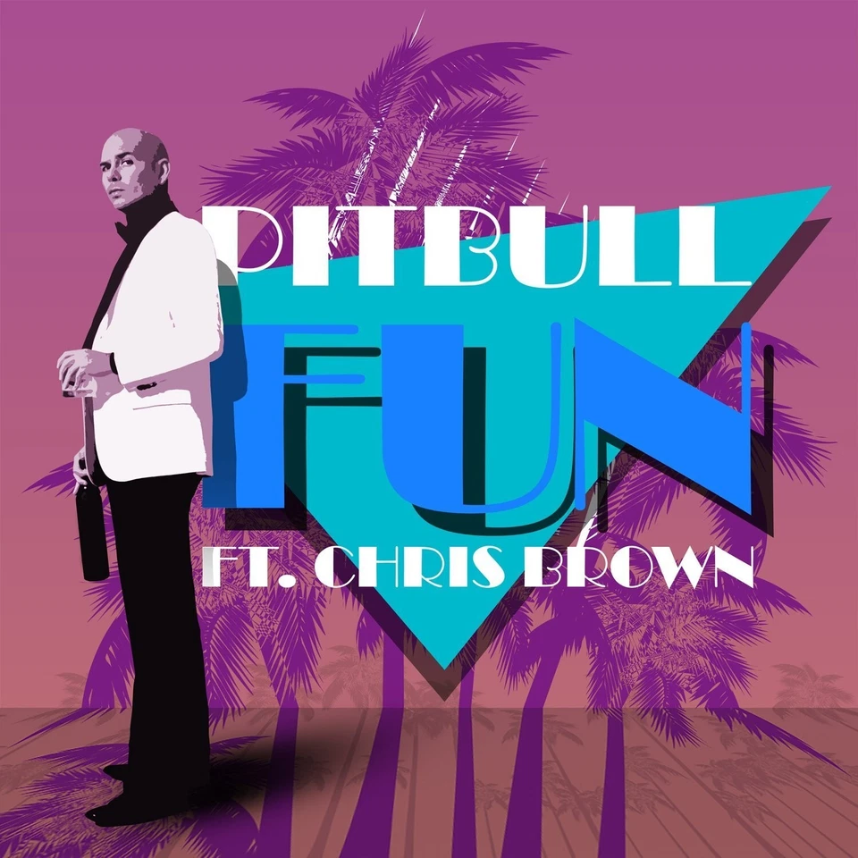 CHRIS PITBULL FEAT. BROWN - FUN  CD SINGLE Neuf  - Photo 1/1