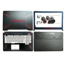 For ASUS FX80GD FX504GD LCD Back Cover/Front bezel/Hinges/Palmrest/Bottom Case