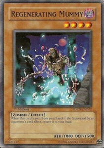 Regenerating Mummy - SDZW-EN012 - Common - 1st Edition x3 - Near Mint