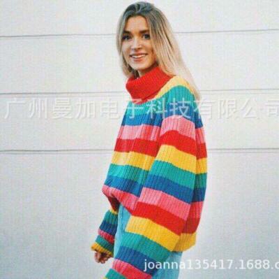 lazy oaf rainbow jumper dress