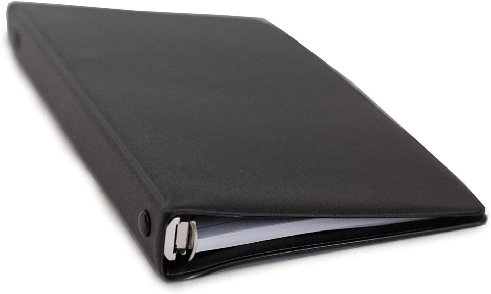 Libro de notas de hojas sueltas HNR Essentials 6 3/4 X 3 3/4", carpeta de 6 anillos con papel extra  Foto 2 de 4