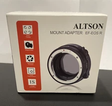 ALTSON EF‑EOS R Lens Adapter Ring for Canon EF/EF‑S Lens to for Canon R Camera