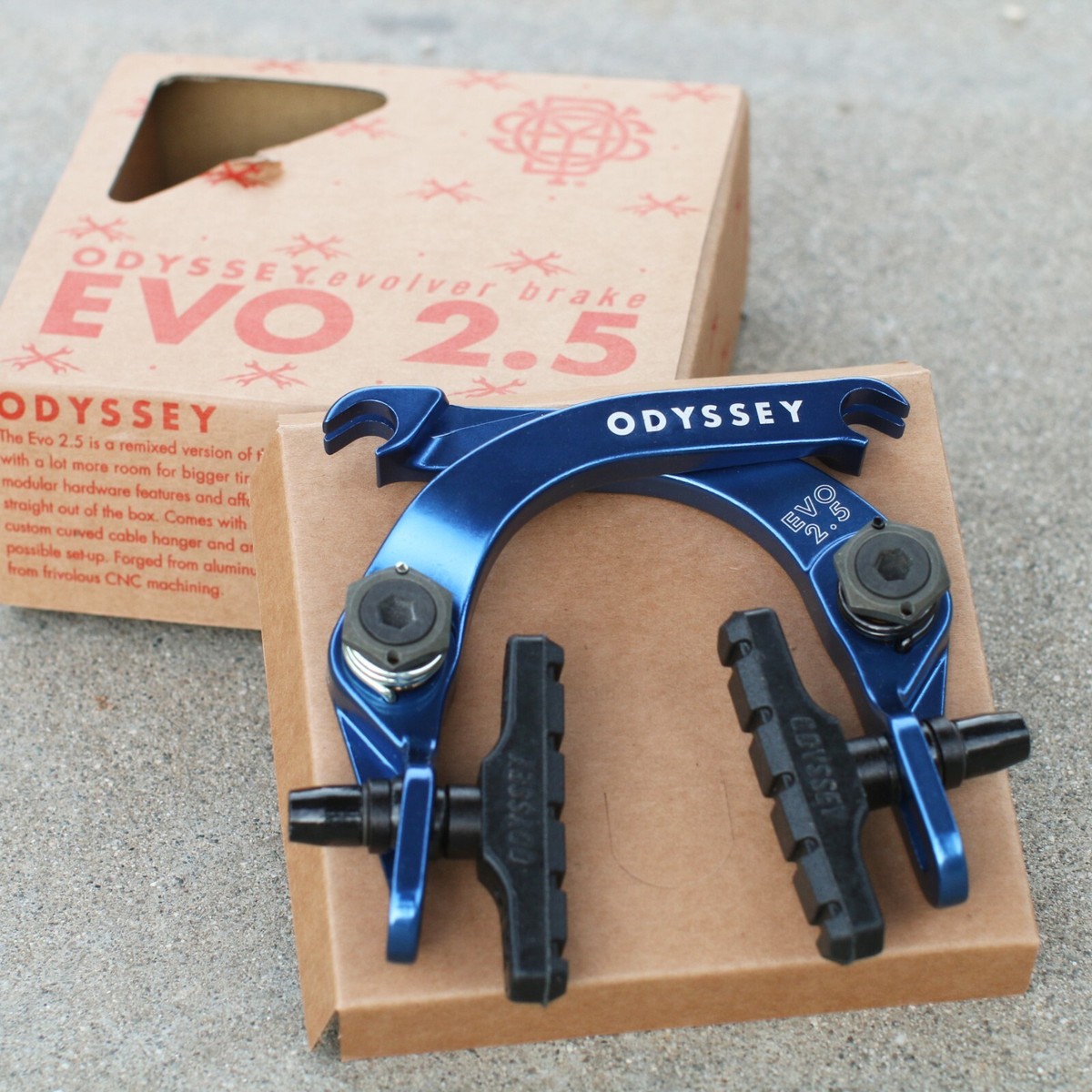 ODYSSEY BMX EVO 2.5 BICYCLE U-BRAKE BLUE EVOLVER PRIMO SUNDAY