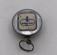 VTG Richfield Eagle Gas Gasoline Lubricants Round Key Ring Gas Station Key Bak