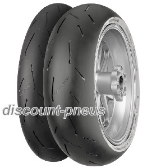 Pneus moto Continental 120 70 ZR17 58W éliminez les glisses avec ContiRaceAttack 2