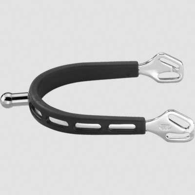 Sprenger ULTRA fit BLACK GRIP Sporen Edelstahl rostfrei 20 mm kugelförmig