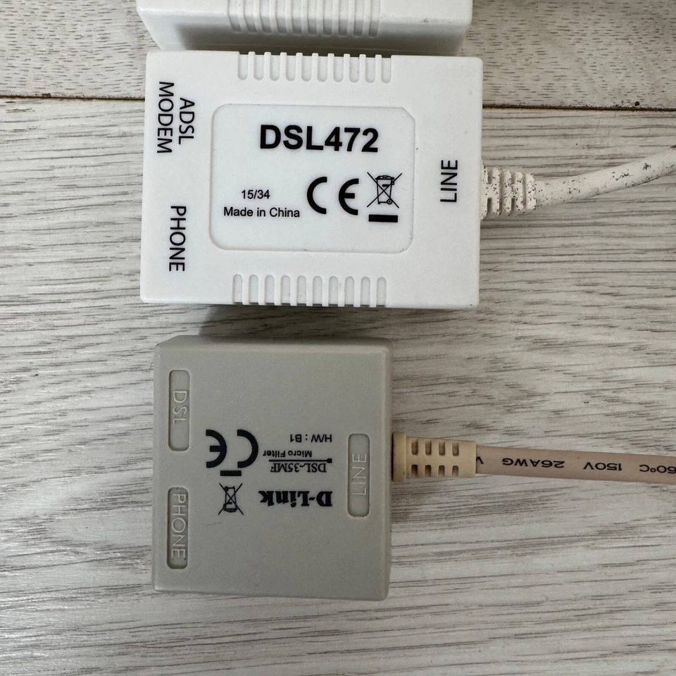 4 x Original ADSL Broadband Microfilter - Image 3 of 4