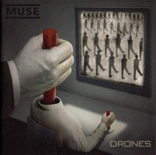 Muse: Drones (CD, Alternative/Experimental Rock, "Ex-Library", 2015)