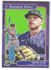 2021 Donruss Optic Trevor Story #29 Lime Green