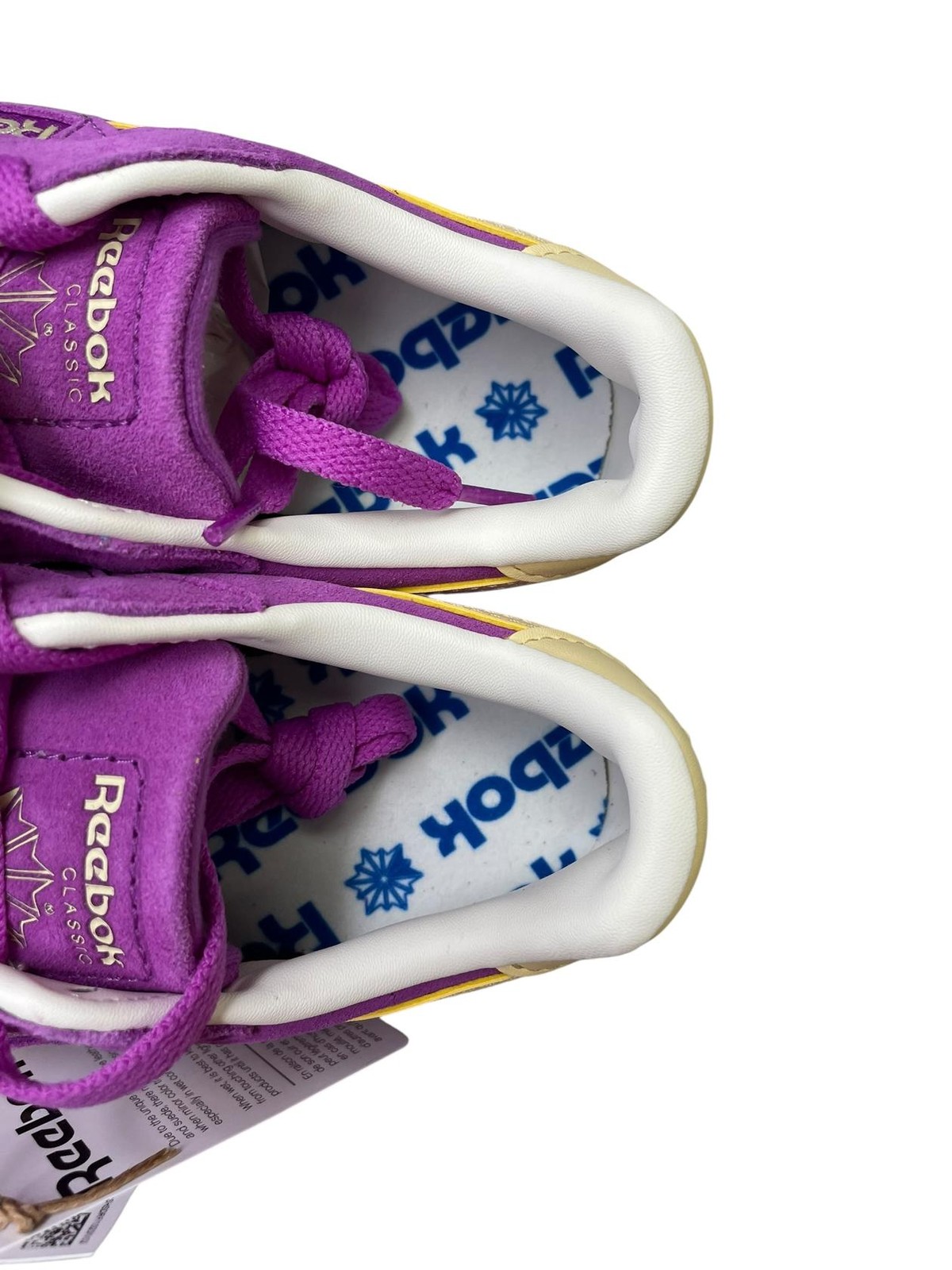 Reebok Women Sneaker Club C Grounds UK 100220814 Tennis Purple Chalk Size 5 M thumbnail 7