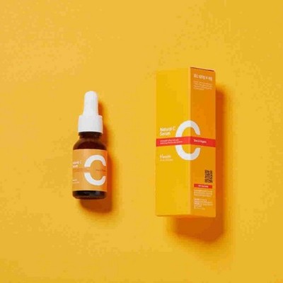 Natural C Serum 15ml   Brightening & Tone up K-Beauty Vitamin C Ampoule