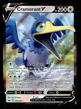 Cramorant V 155/202 Holo V Rare Sword & Shield Pokemon Near Mint