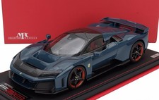 MR-Models 1/18 Ferrari F80 2024 Full Blue Carbon with Showcase FE045SE6