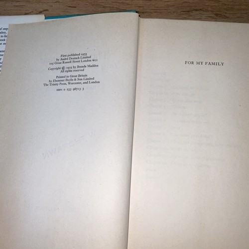 The Half-Parent By Brenda Maddox 1975 1st Edition DJ HB Andre Deutsch - Bild 9 von 13