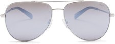 New Tumi Men's Sunglasses STU008 Silver w/ Case Retail 200 