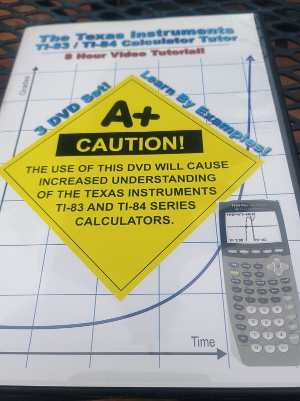 The Texas Instruments TI 83 / TI 84 Calculator Tutor