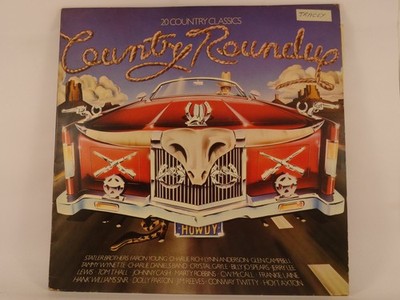 VARIOUS ARTISTS COUNTRY ROUNDUP (436) LP POLYSTAR