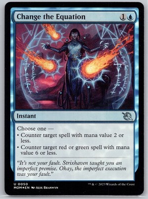 Change the Equation Foil (50) - MOM: March of the Machine NM