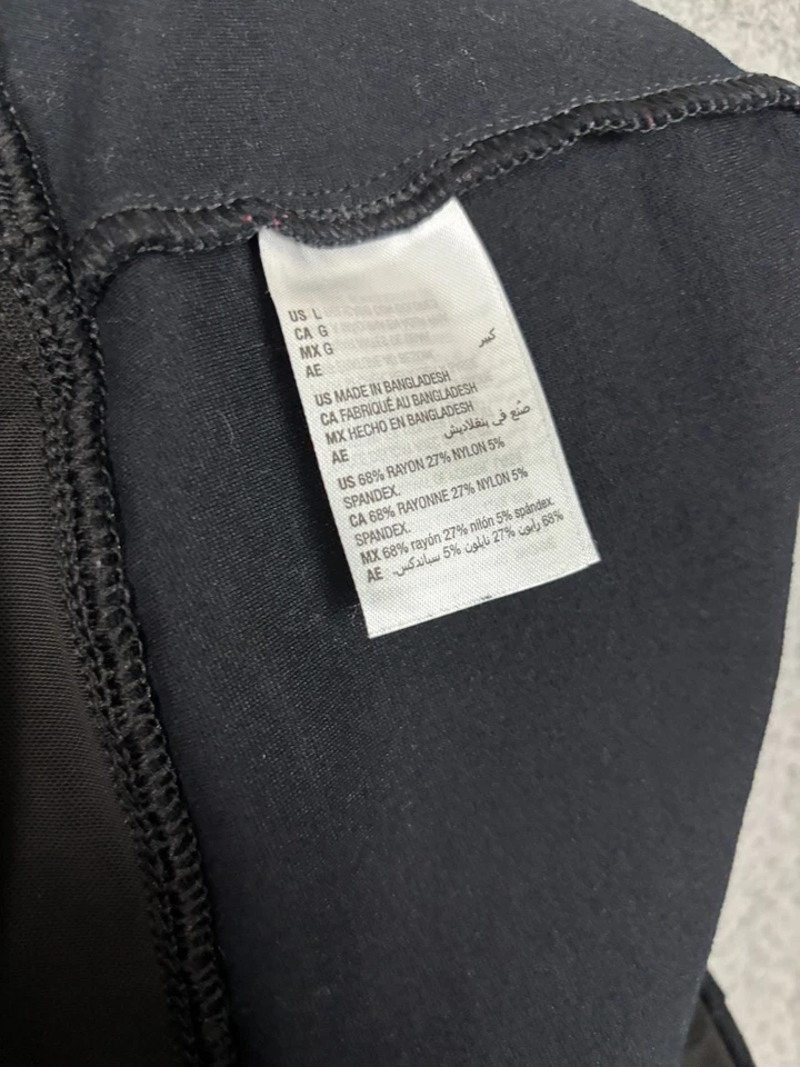 Pantalones para mujer Style & Co tiro medio punto con control de barriga grandes negros nuevos sin etiquetas Foto 4 de 4