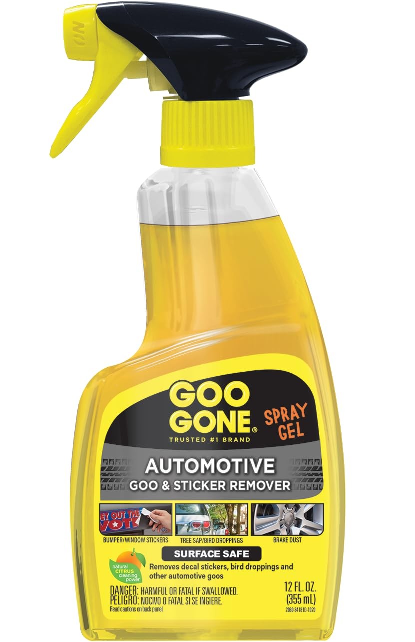 Auto Interior & Body Cleaner for Bugs, Stickers, and Rims
