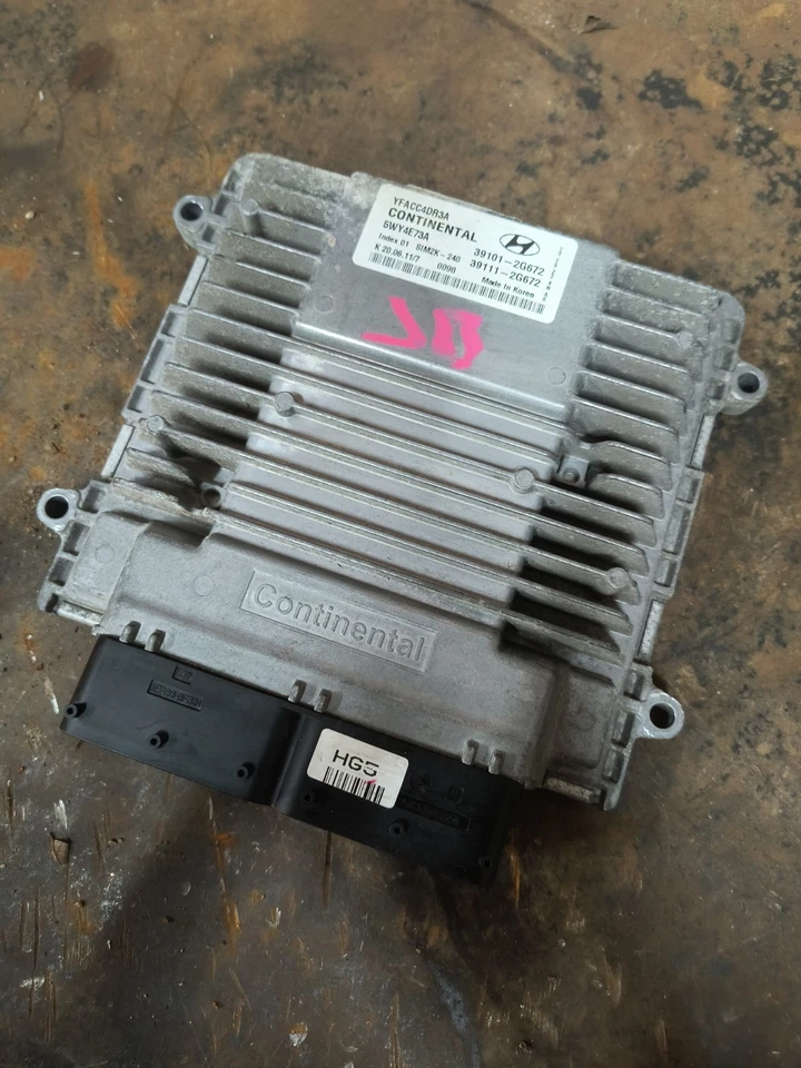 Módulo de control del motor Hyundai Sonata 2011 2012 ECM 39101-2G672 Foto 3 de 4