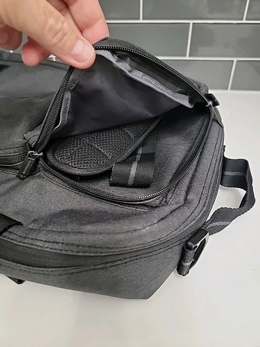 NASA JPL Solo New York Dual Hybrid Briefcase Backpack Gray Big Bang Theory - 第 6/10 張圖片