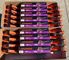 Jorgensen Ez Hold 2 Pc Expandable Clamps 12 In ** Price Is For Each 2 Pack** New