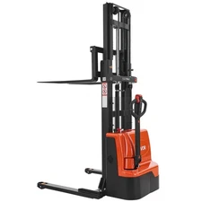 VEVOR Full Electric Pallet Stacker 3300 lbs Pallet Truck Dolly 96.06-inch Lift
