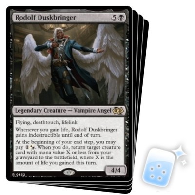 RODOLF DUSKBRINGER X4 Foundations Jumpstart Magic MTG MINT CARD | eBay