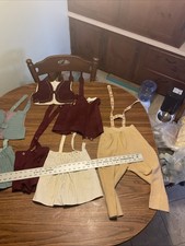 Child, Vintage Suspender Shorts And Some Tops