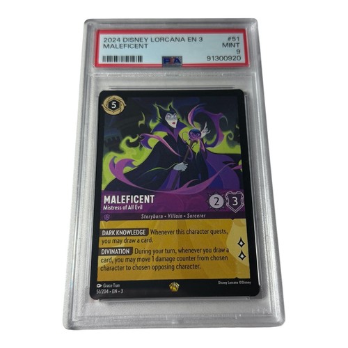 Maleficent - Mistress of All Evil graded PSA 9 for sale on eBay