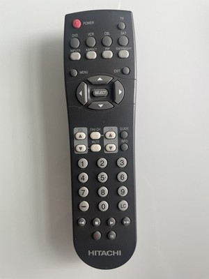 Hitachi Genuine OEM CLU-4352UG2 Remote Control Multiple Device TV DVD VCR