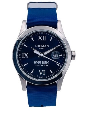 Locman Island Quartz Watch 40Mm 614Elblt/359 Rally Elba Discounted New