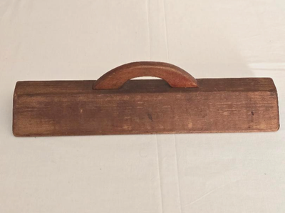 #ad EARLY 1900s WOODEN TABLE CLOTH SMOOTHER PAT APPLD ELITE MANUFACTURING CO PHIL $26.00