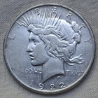 1922 D Peace Silver Dollar