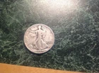 1942-S Walking Liberty Half Dollar (silver/blue)