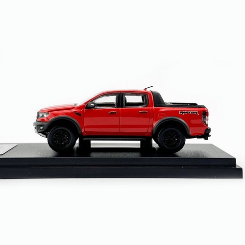 MK 1/64 Scale Ford Ranger Raptor Pickup Red Diecast Car Model Toy Gift - Picture 3 of 7