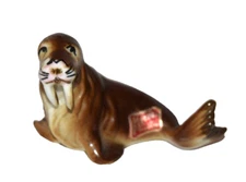 Vintage Kelvin's Bone China WALRUS figurine