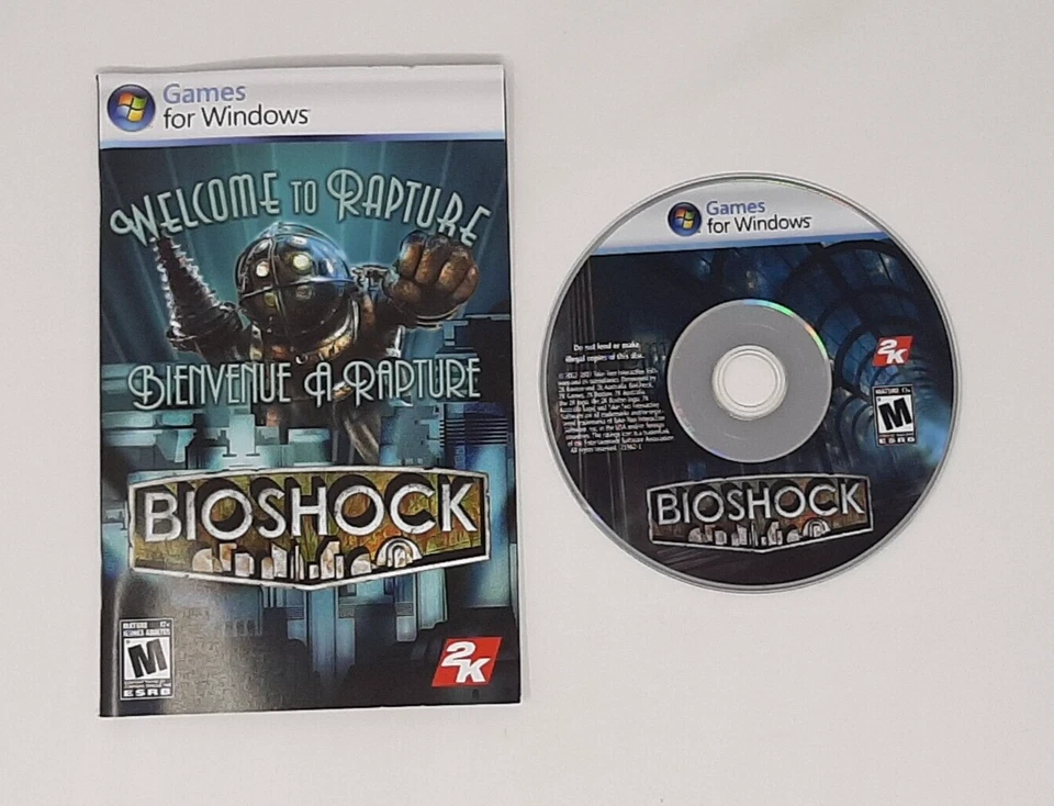 Bioshock PC DVD-ROM 2006 w/ Slip Cover - Image 3 of 4