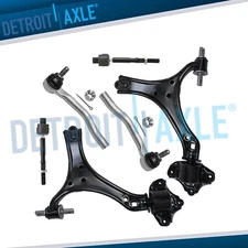 Front Lower Control Arms Tie Rod Ends Kit for 2013-2017 Honda Accord Acura TLX