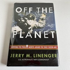 NASA & SPACE  Space Station MIR memoir   "OFF THE PLANET"  Astronaut Signed