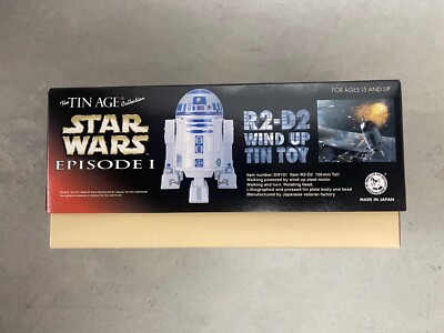 1999 R2-D2 WIND UP TIN TOY 大阪ブリキ玩具資料室 限定 Star Wars R2D2